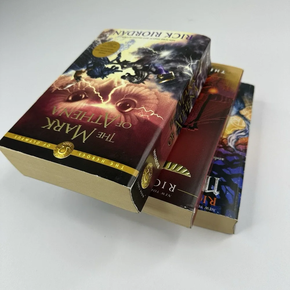 Magnus Chase, The Kane‎ Chronicles and The Mark of Athena by Rick Riordan Books